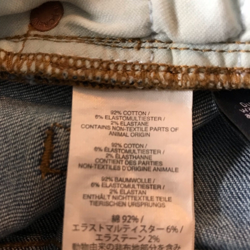 J. CREW BILLIE DEMI HIGH RISE BOOT CUT JEANS Sz 25 - Picture 14 of 16